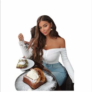 Off shoulder bodysuit